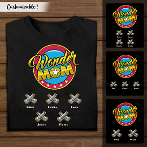 Wonder Mom Personalized Shirt Gift For Mom