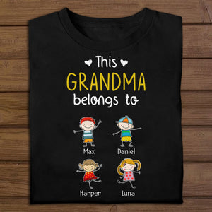 This Mom Belongs To Kids - Personalized Shirt - Gift For Mom