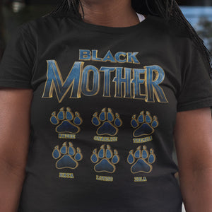 Black Mother Panther Personalized Shirt Gift For Mom