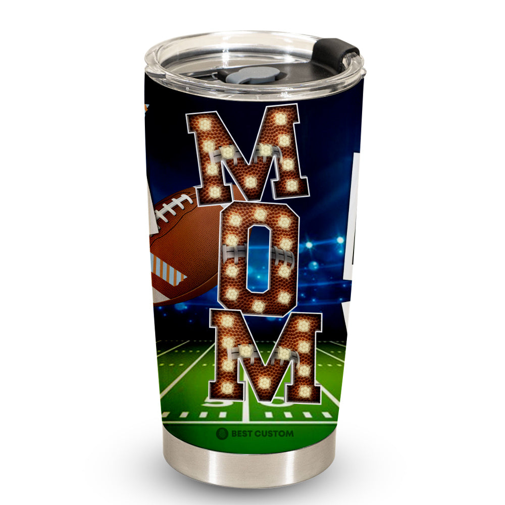 Sport Mom Light - Personalized Photo Tumbler - Gift For Sport Lover