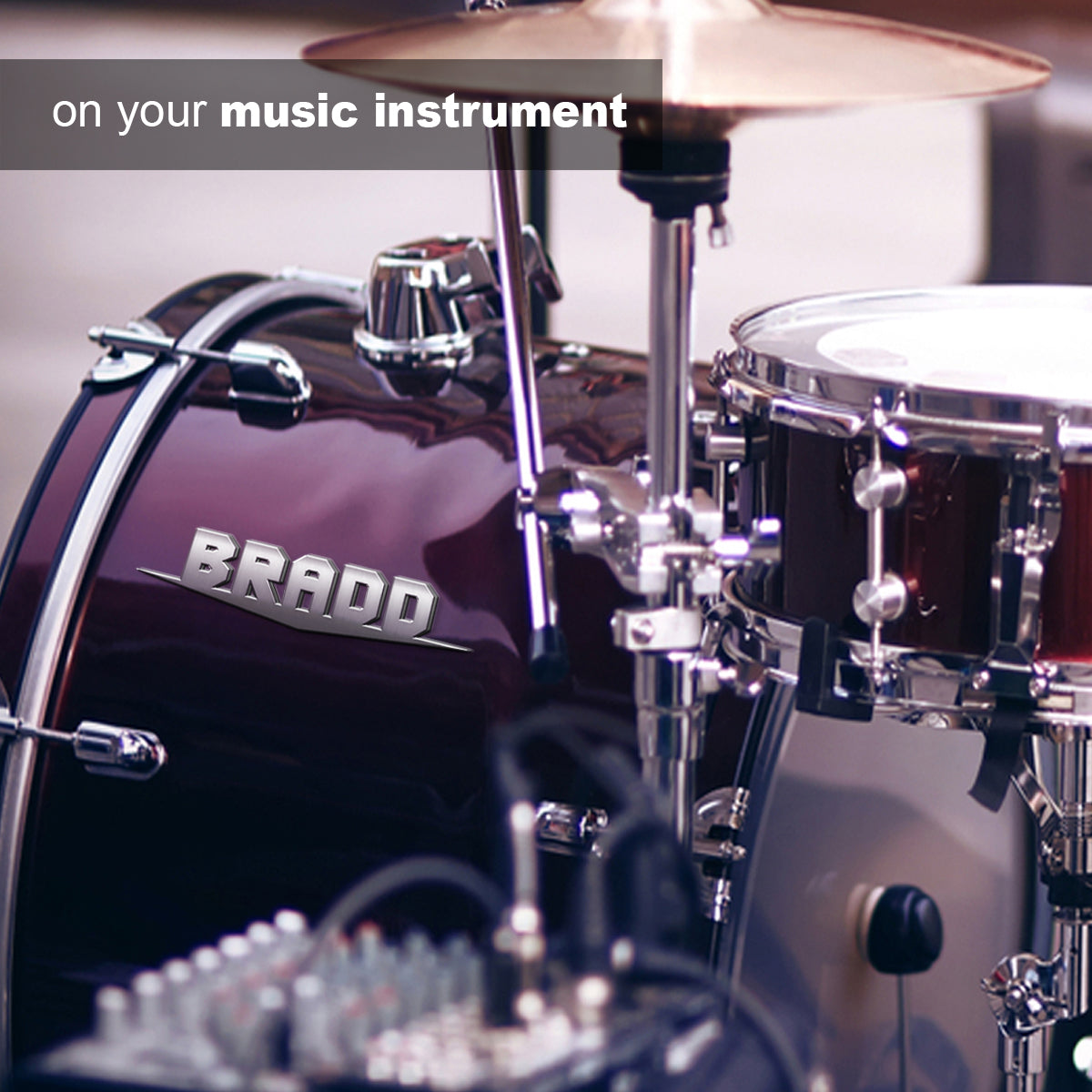 Name Plated Personalized Custom Shape Emblem