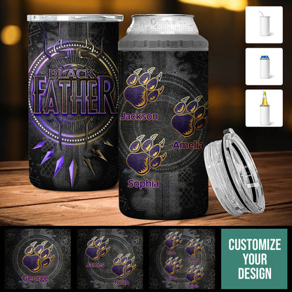 Panther Black Father - Personalized Can Cooler Tumbler - Gift For Father banner1_4339460c-add0-46ce-bf14-b05e5f76584b.jpg?v=1684314294