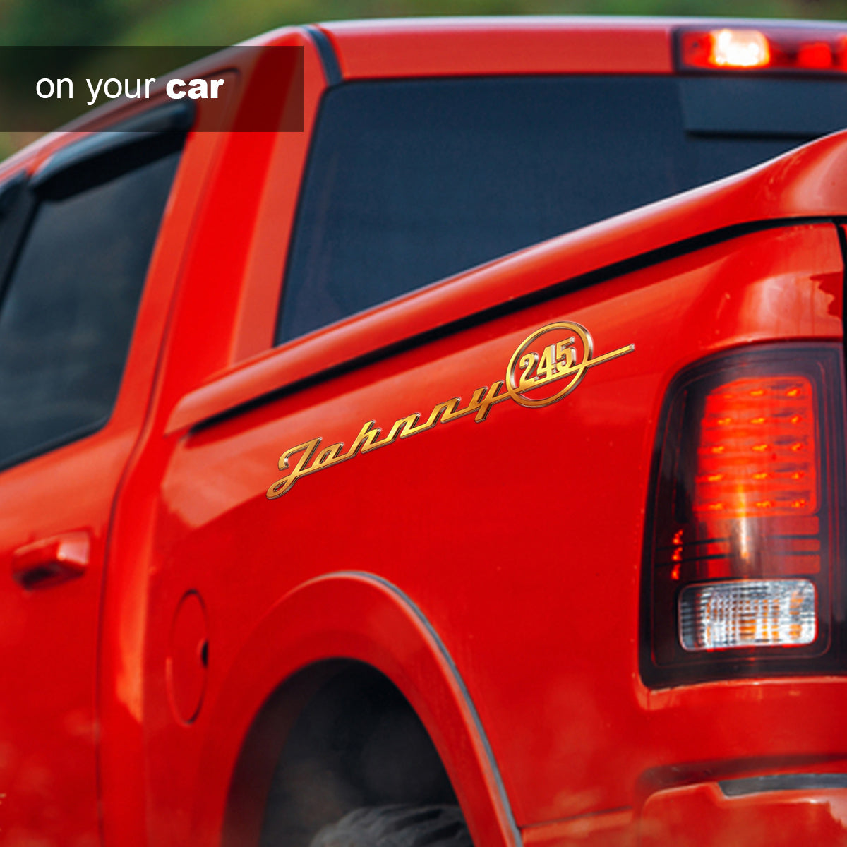 Text And Number Personalized Emblem Gift For Friend