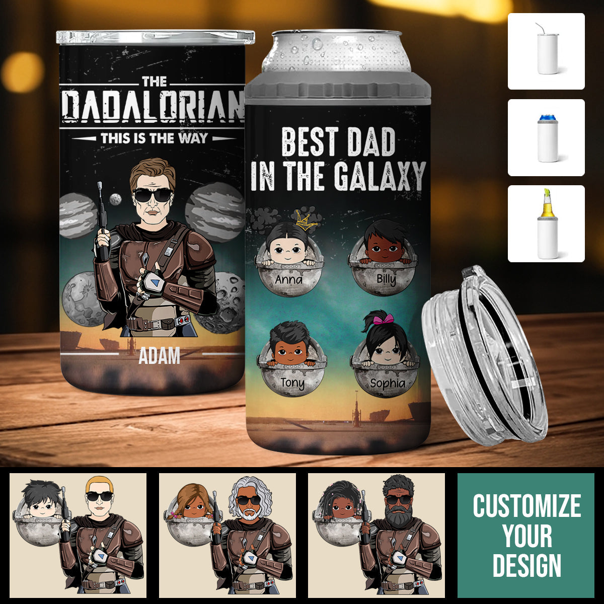 The Dadalorian This Is The Way, Father's Day Gift - Personalized Can Cooler Tumbler - Gift for Father banner1_ece4d362-f500-4c82-b545-e88c8a30f00e.jpg?v=1684401838