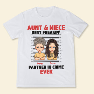 Auntie & Niece Best Partner In Crime - Personalized Apparel - Loving, Birthday, Gift For Aunt, Auntie, Niece banner1_7bdc603f-4ddd-453b-bfc2-d356640be4d7.jpg?v=1680494753