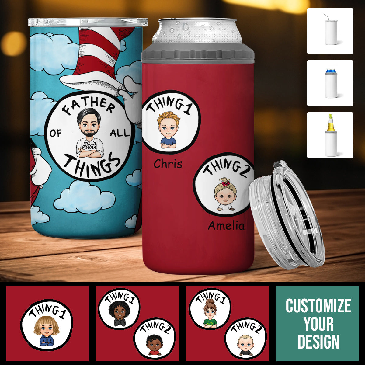 Father Of All Things V2 - Personalized Can Cooler Tumbler - Gift For Father banner1_efe4f050-3e26-46f2-918f-3103d3bfe4cf.jpg?v=1684309037
