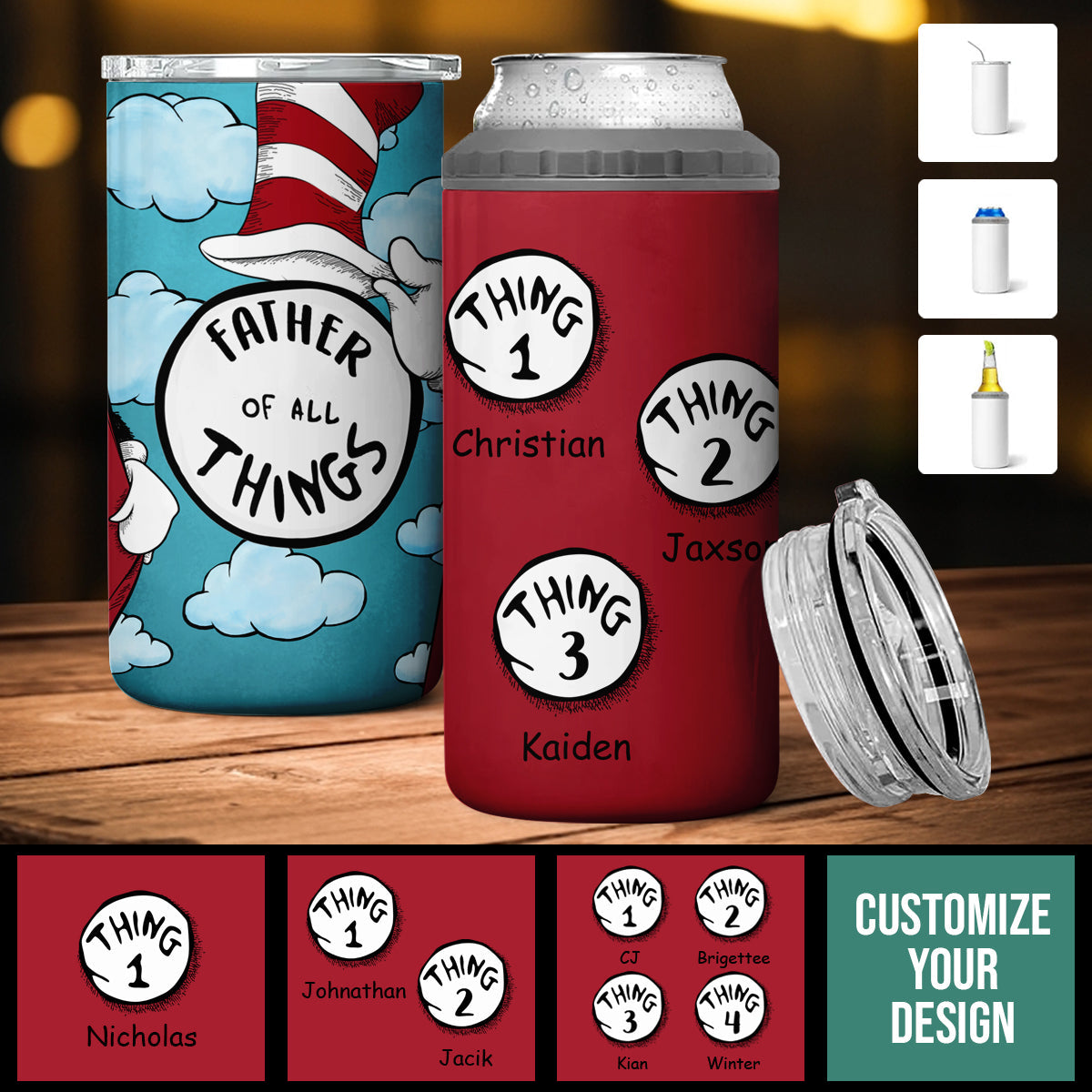 Father Of All Things - Personalized Can Cooler Tumbler - Gift For Father banner1_332a371f-21ed-4697-b8cb-7038f7c47bfc.jpg?v=1684401183