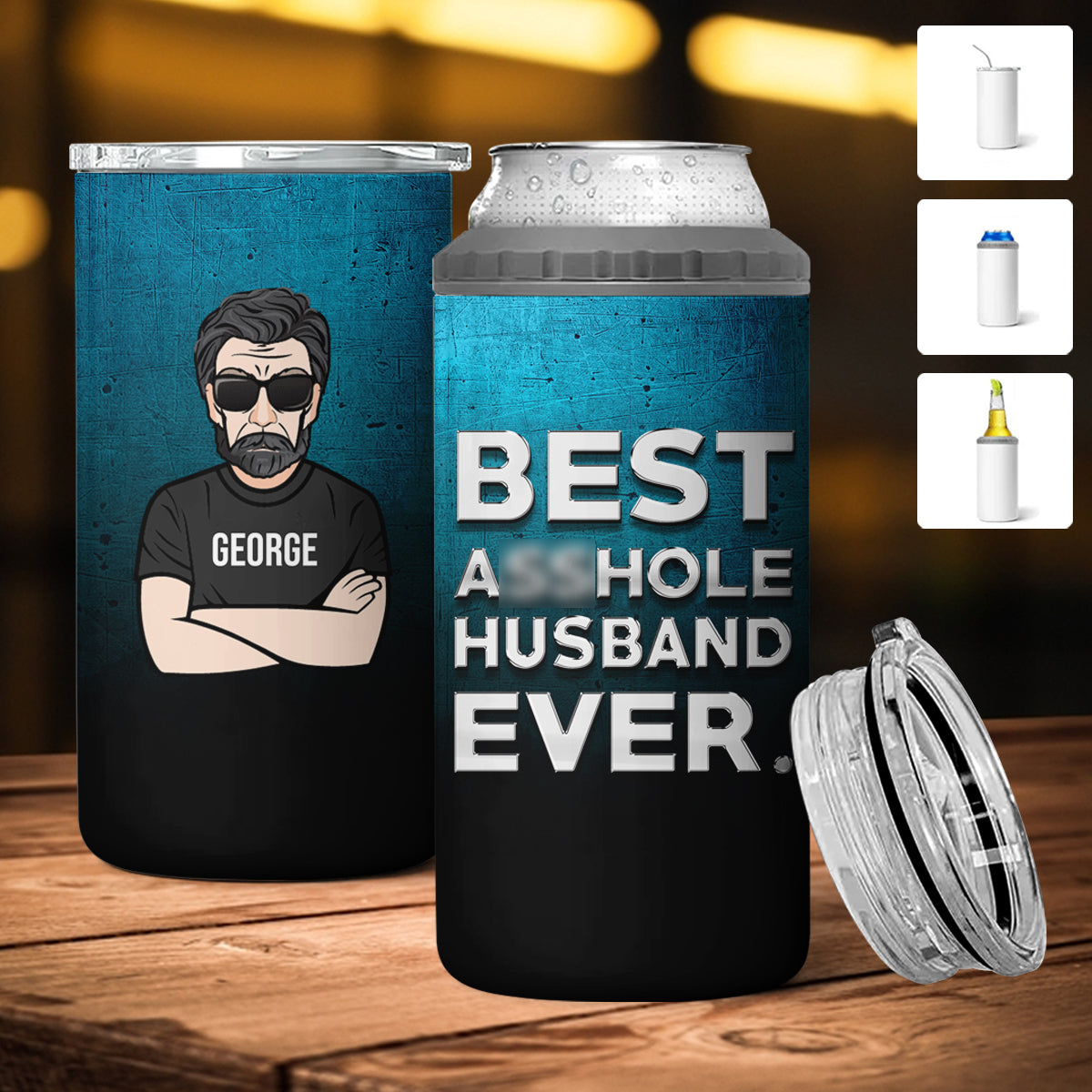 Best Husband Ever - Personalized Can Cooler Tumbler - Gift For Husband, Father banner2_188402a2-8536-4e98-9cba-f9625c08c4d7.jpg?v=1684224739