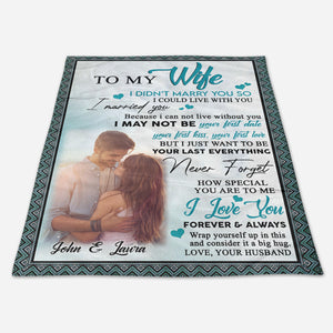 Gift For Wife Blanket, Wolf To My Wife Never Forget How Special You Are To Me Upload Photo banner2_64631548-8ac4-416c-b028-be54e8e0ba41.jpg?v=1672136904