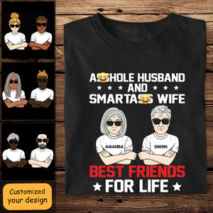 Best Friends For Life - Custom Apparel - Gift For Husband
