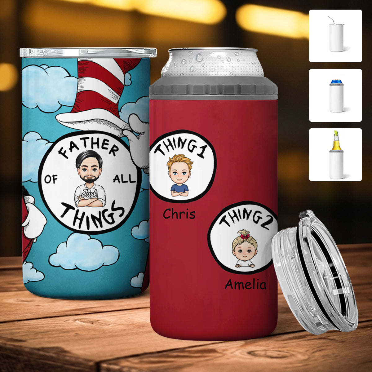 Father Of All Things V2 - Personalized Can Cooler Tumbler - Gift For Father banner2_3974cefd-532c-443e-aa45-d978b40968b8.jpg?v=1684309037