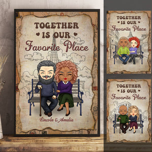 Together Is Our Favorite Place - Personalized Poster & Canvas - Gift For Couple banner2_9c9f29a1-489e-416f-b2fd-58f96ba506ea.jpg?v=1644629737