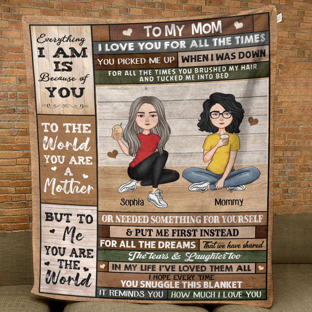 Everything I Am - Personalized Blanket - Birthday, Loving, Mother's Day Gift For Mother, Mama banner2_ad1e0e2f-fa7f-49ce-83cb-c24c6ebf58ae.jpg?v=1675832658