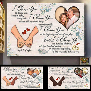 Hand In Hand I Choose You - Personalized Photo Poster & Canvas - Gift For Couple banner2_440e6f9e-c1f0-414c-ae1c-cf750b22a62c.jpg?v=1644918632