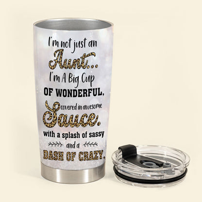 I'm Not Just An Aunt - Personalized Tumbler - Gift For Aunts, Birthday Gift banner2_c6c7bf8a-1ab4-42b8-a712-f339b192e909.jpg?v=1679995618