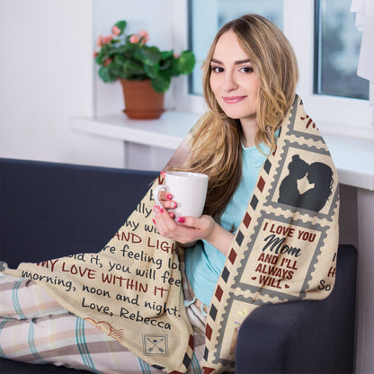 I'll Always Love You, Mom - Personalized Blanket - Mother's Day, Loving, Birthday Gift For Mom, Mother, Mum - From Daughter banner2_d9a6ed73-d57f-430b-ab15-067daa59a5a1.jpg?v=1678073350