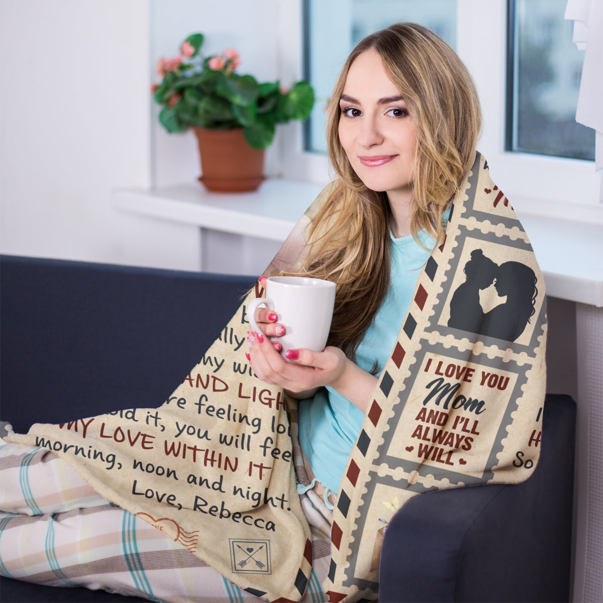 I'll Always Love You, Mom - Personalized Blanket - Mother's Day, Loving, Birthday Gift For Mom, Mother, Mum - From Daughter banner2_d9a6ed73-d57f-430b-ab15-067daa59a5a1.jpg?v=1678073350