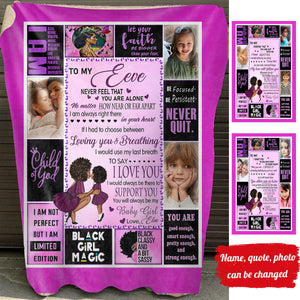 I Am Always Right There In Your Heart - Personalized Photo Blanket - Gift For Daughter banner2_4067a3af-b1a1-4abf-8aec-6d8c091c9250.jpg?v=1644998307