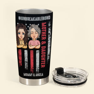 Unbreakablebond A Lucky Mom - Personalized Tumbler - Mother's Day, Loving, Birthday Gift For Mom, Mother, Mama