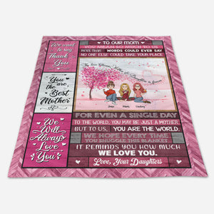 We Will Always Love You - Personalized Blanket - Loving, Gift For Mom, Mother's Day