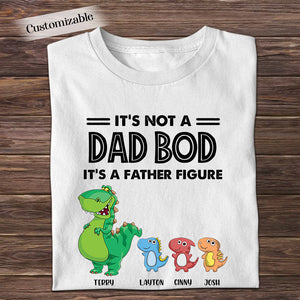 Papasaurus It's Not A Dad Bod Custom Shirt Gift For Father
