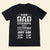 I'm A Dad Grandpa & Veteran Personalized Apparel Gift for Father