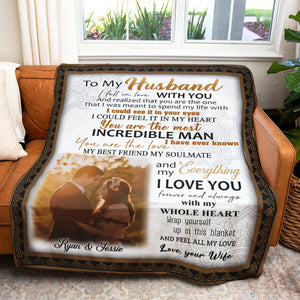 Best Valentine Gift For Husband, You Are The Most Incredible Man Upload Photo Blanket banner3_c1bad3db-e6fb-414a-9d5e-94e807caa5bd.jpg?v=1673512491