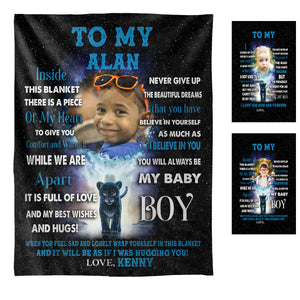 I Pray That You Are Safe And Happy - Personalized Photo Blanket - Gift For Son banner3_498532a5-8f03-4808-b8f2-6f138c4445a1.jpg?v=1644998345