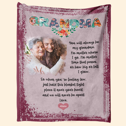 You Will Always Be Our Grandma - Personalized Blanket - Birthday, Mother's Day Gift For Mom, Grandma, Nana, Gigi banner3_72756256-5e79-48a0-8979-cf3cad3a71bd.jpg?v=1677297174
