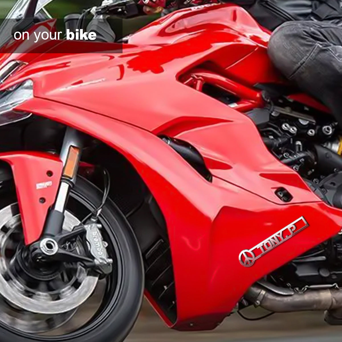 Peace Custom Name Personalized Custom Shape Emblem