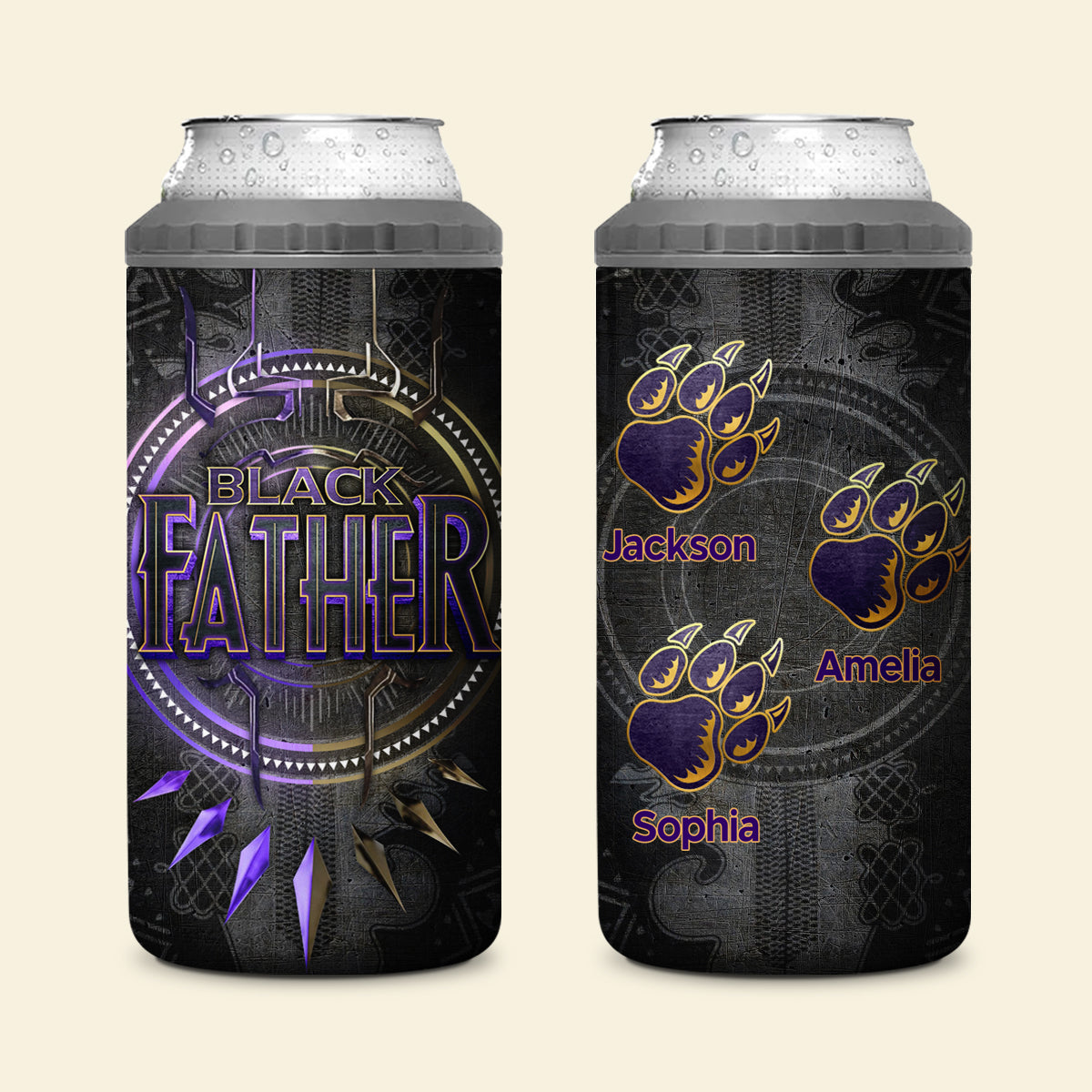 Panther Black Father - Personalized Can Cooler Tumbler - Gift For Father banner3_9301ef0e-4c5c-43b2-86fe-ad8a73a3c5d0.jpg?v=1684314294