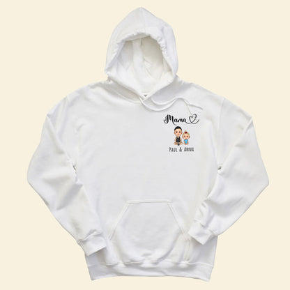 Mommy With Kids - Personalized Apparel - Gift For Mum, Mommy, Mother's Day