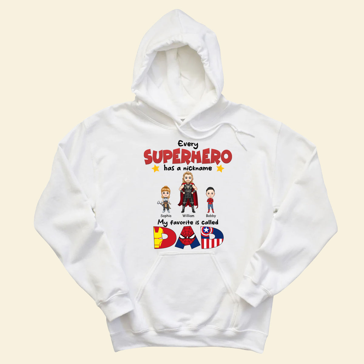 My Favorite Superhero Called Dad - Personalized Apparel - Gift For Father, Dad, Daddy, Loving Gift For Father's Day banner3_fdbd6bcd-0172-4af9-be12-682b131e5b99.jpg?v=1682870319