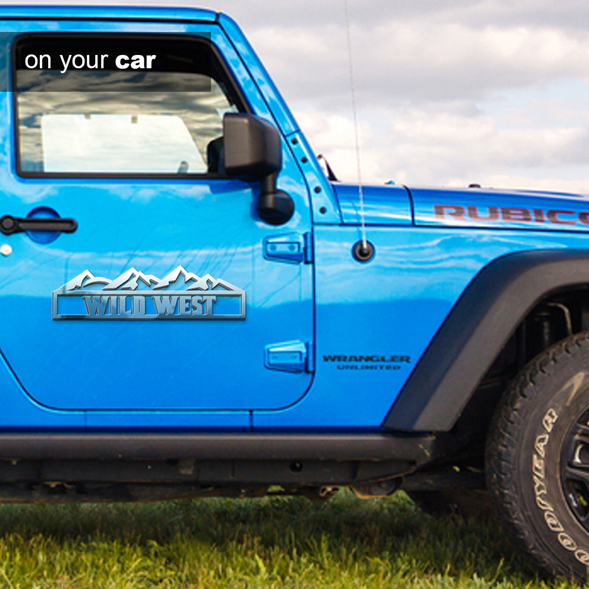 Mountain High Adventures Personalized Custom Shape Emblem