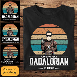 Dadalorian The Old Man Personalized Shirt Gift For Father