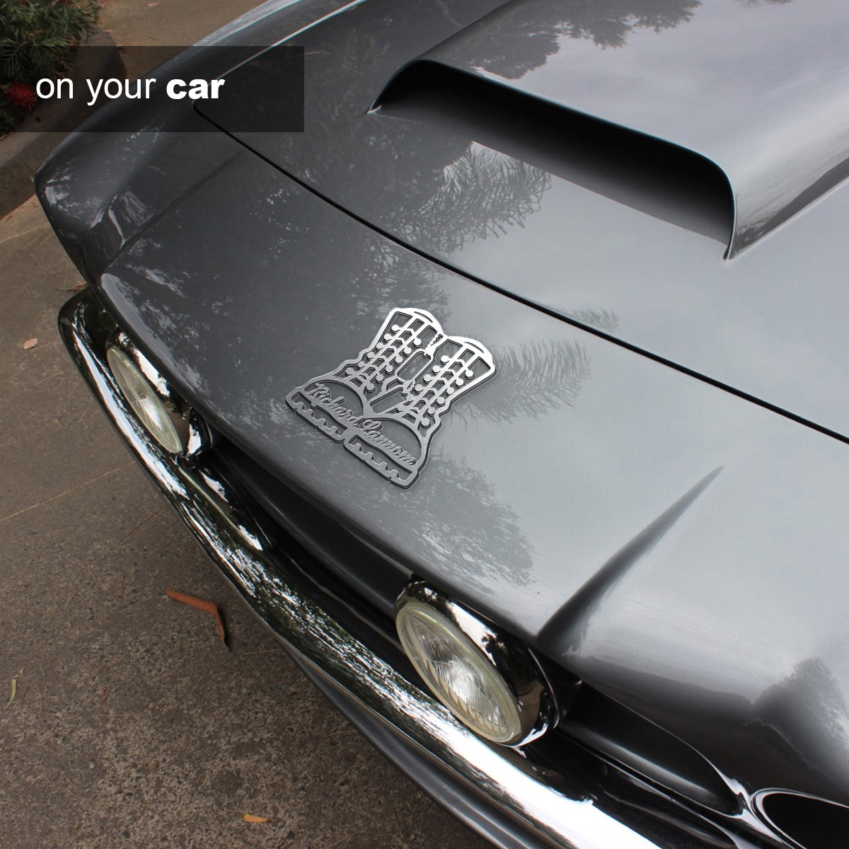 Veteran Military Combat Boots Personalized Custom Shape Emblem