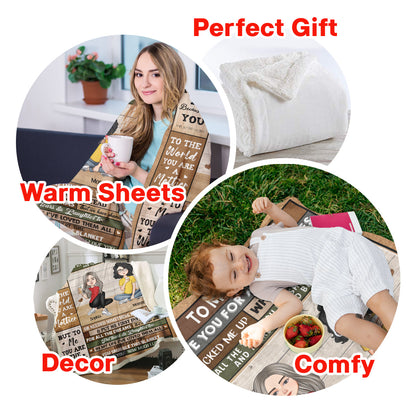 Everything I Am - Personalized Blanket - Birthday, Loving, Mother's Day Gift For Mother, Mama banner6_1e765303-2175-44db-a514-5a6602857bf8.jpg?v=1675832658