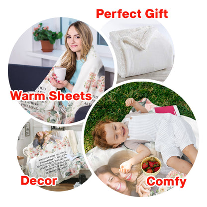 Think Of This As A Hug From Mom To You - Personalized Blanket - Mother's Day Gift For Family Members banner6_3eeccdf8-2439-4466-a9b0-0550a0609eb7.jpg?v=1677145492