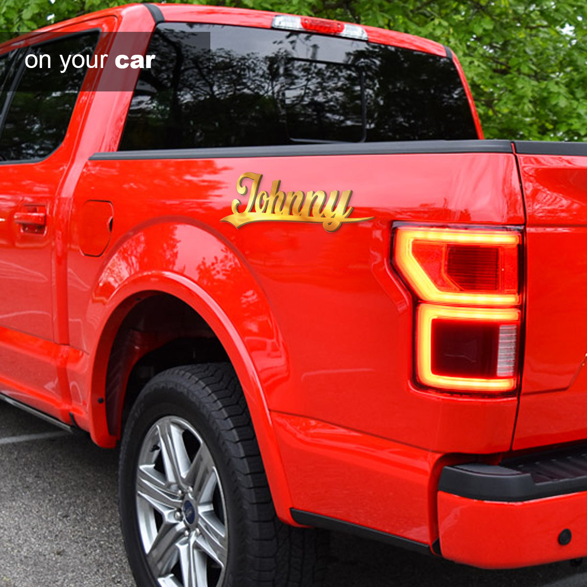 Retro Custom Name Personalized Custom Shape Emblem