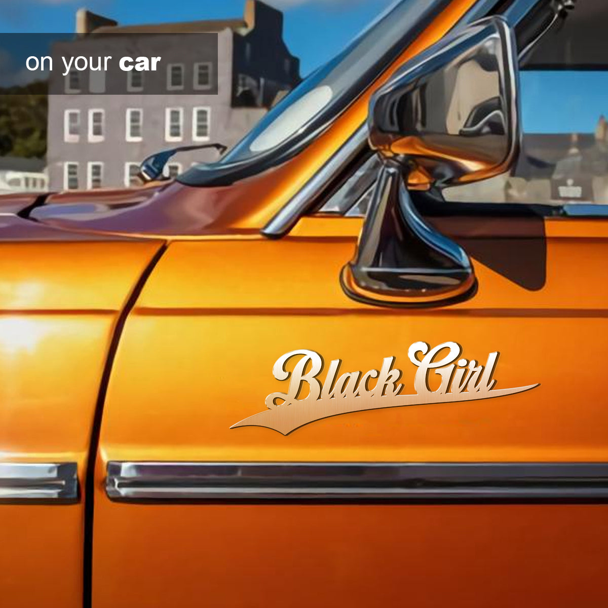 Retro Custom Name Personalized Custom Shape Emblem