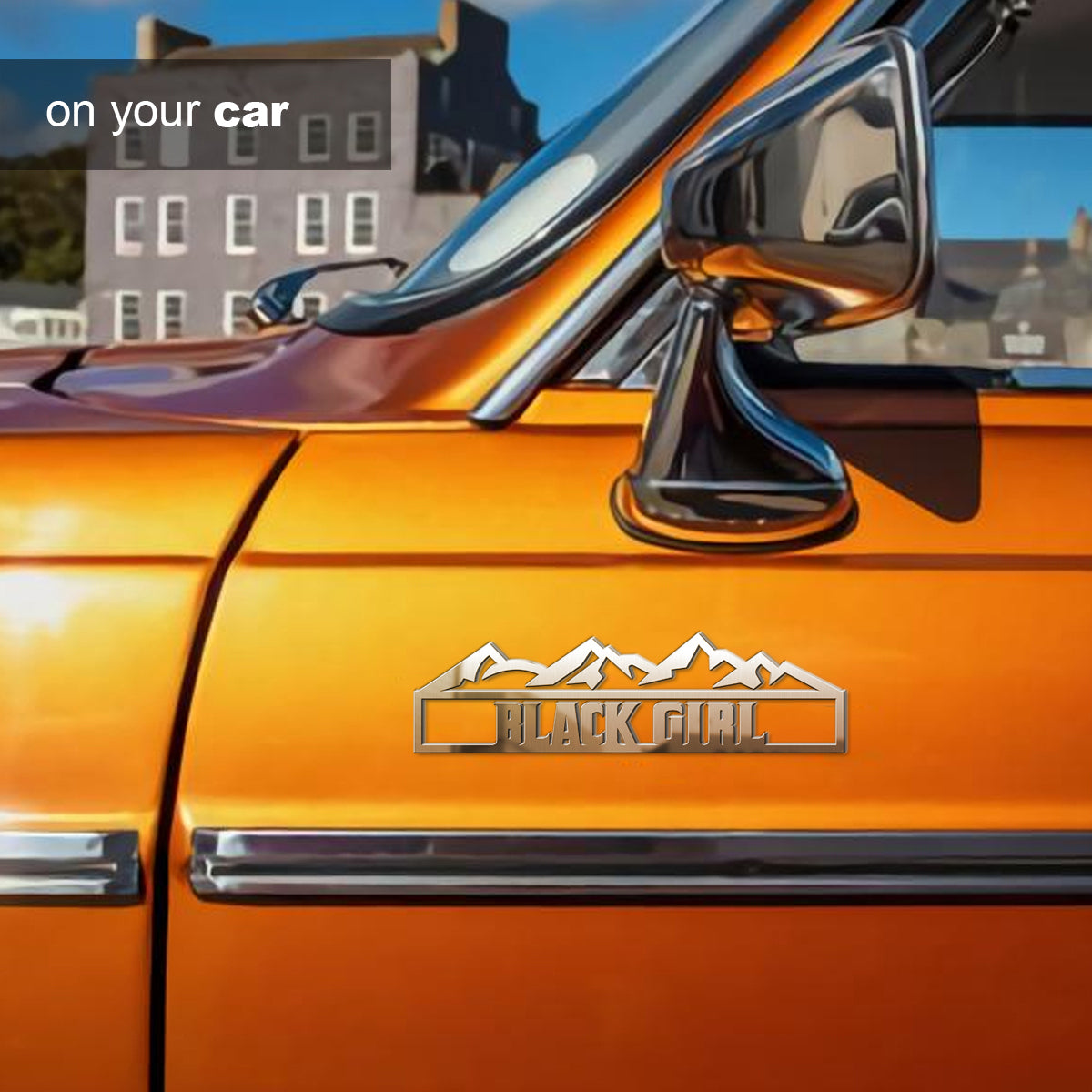 Mountain High Adventures Personalized Custom Shape Emblem