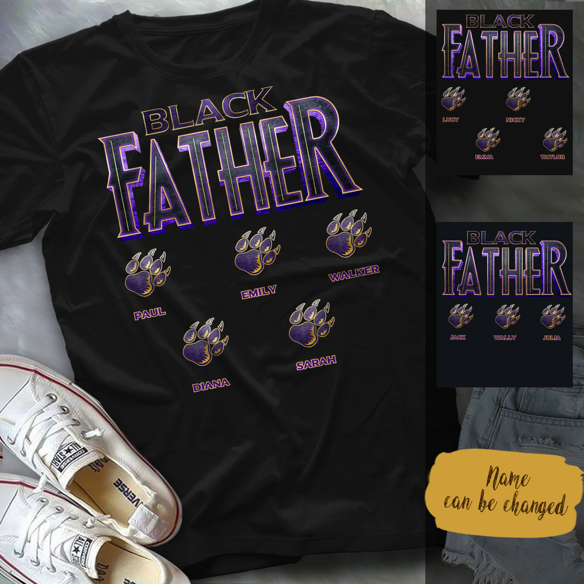 Panther, Black Father Personalized Apparel bannerTSHIRT_6ea7033a-1ca0-4ca0-ba5b-f4b7f1421301.jpg?v=1625044917