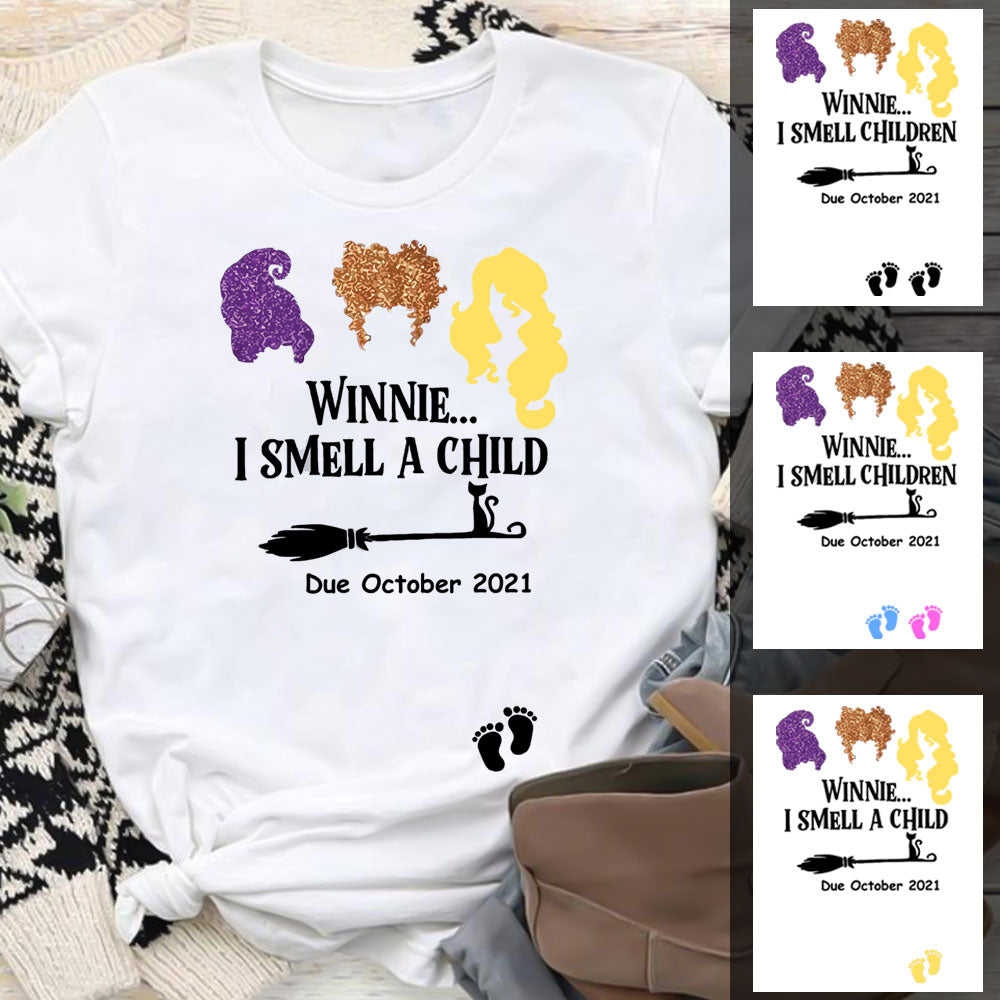 Winnie I Smell A Child Halloween Pregnant Due Birth Month Personalized Apparel banner_367d1413-bc0d-488a-8f4e-f2537b1409dc.jpg?v=1686798801