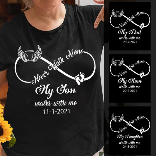 Memorial I Never Walk Alone My Guardian Angel Walks With Me - Personalized Apparel - Memorial Gift For Family Members banner_1_23e2989f-ba25-495f-926f-14d34eeeb6aa.jpg?v=1643787488