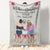 Personalized Blanket - Meaningful Gifts For Mom From Daughter - Great Gifts For Mom Birthday Mother's Day - Mother S Best Friends Forever
