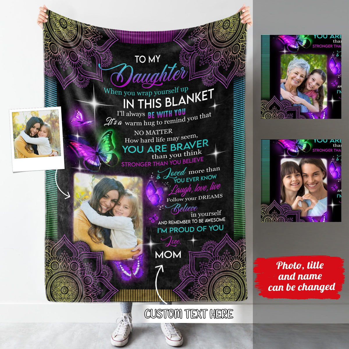Upload Photo, To My Daughter Purple Butterfly Mandala Personalized Blanket banner_blanket_FB_864619e4-4a08-4f29-888e-bd3dd0bfad19.jpg?v=1631178528