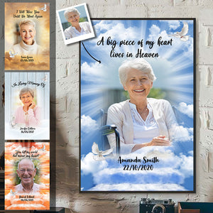 Loving Memories Upload Photo Memorial I Will Miss You Until We Meet Again Personalized Poster - Canvas banner_d6fea118-0b67-4eed-8c7d-215578206b34.jpg?v=1626496052