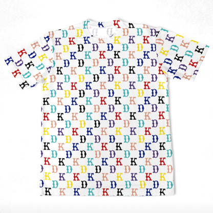Monogrammed Custom Name Multi Color T-shirt: