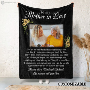 You Are The Other Mother, Mother's Day Gifts For Mother In Law - Personalized Blanket - Gift for Mother-in-law bannerblanket-YouAreTheOtherMother-fb.jpg?v=1648519857
