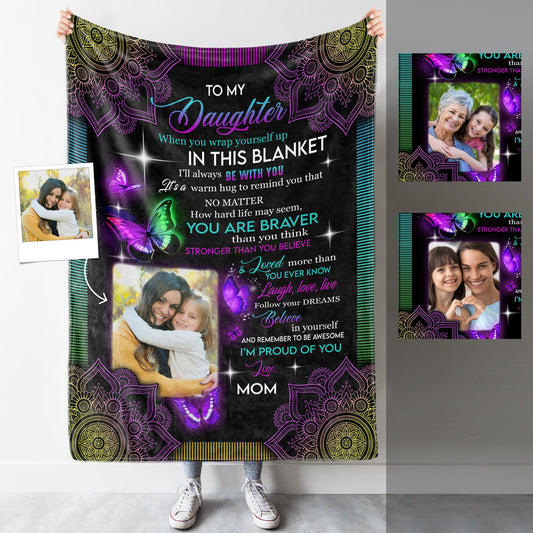 Upload Photo, To My Daughter Purple Butterfly Mandala Personalized Blanket bannerblanketGG_f27f8f20-4998-464c-b2d0-73e25fb62daa.jpg?v=1631178526